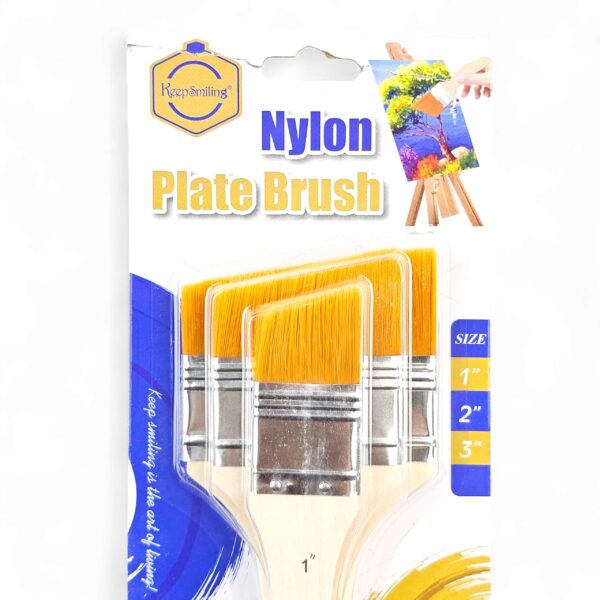 Keepsmiling nylon plate brush set of 3pcs - Image 2