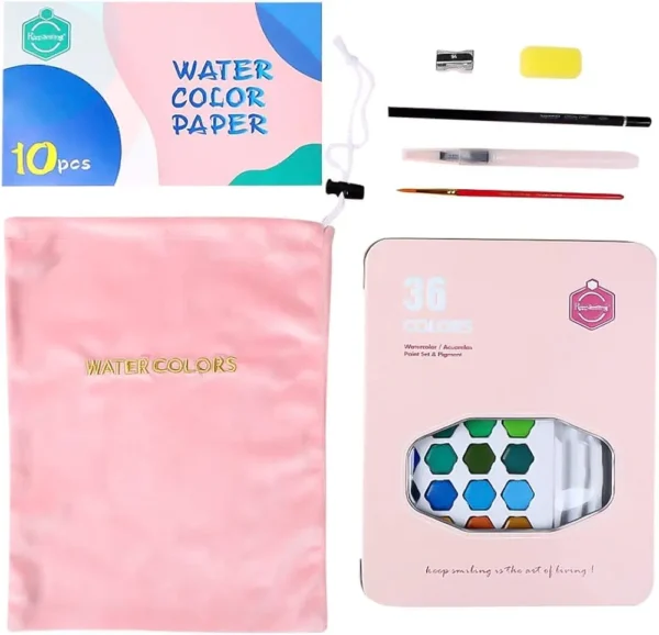 Keepsmiling 36pcs water colors set - Image 5
