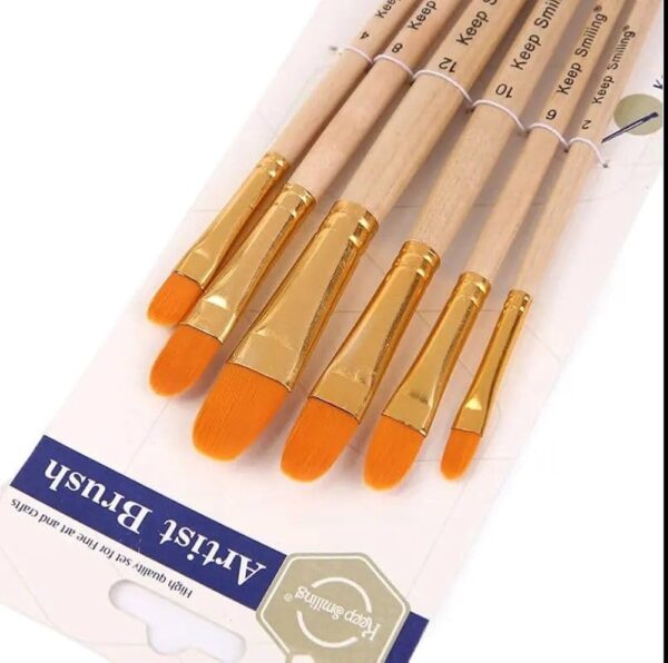 Flat brush set 5pcs keep smiling - Image 2