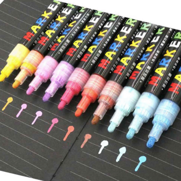 M&G acrylic marker pens set of 6 / 12