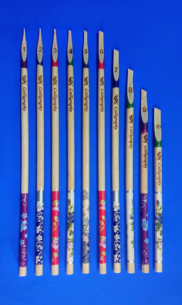 S. Calligraphy qalams 1-10