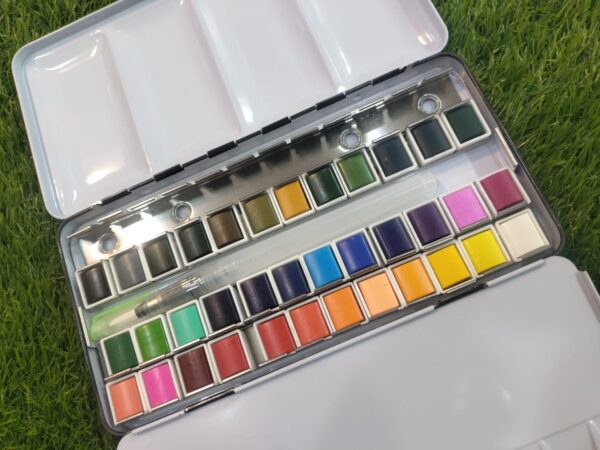 Nablon half pan water colors set of 24 and 36 pcs