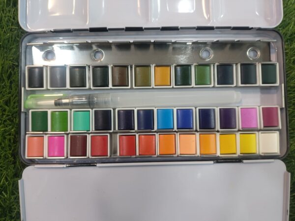 Nablon half pan water colors set of 24 and 36 pcs - Image 4