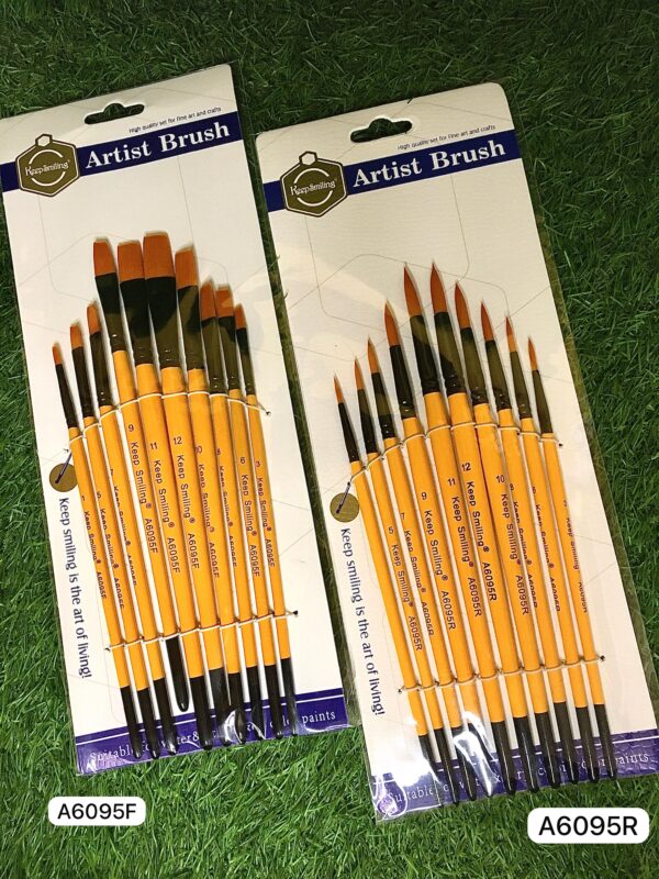 Deal of 2: round and flat brush set keepsmiling