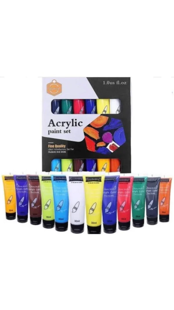 Keep smiling acrylic paint set 6/12/18/24/36 - Image 3