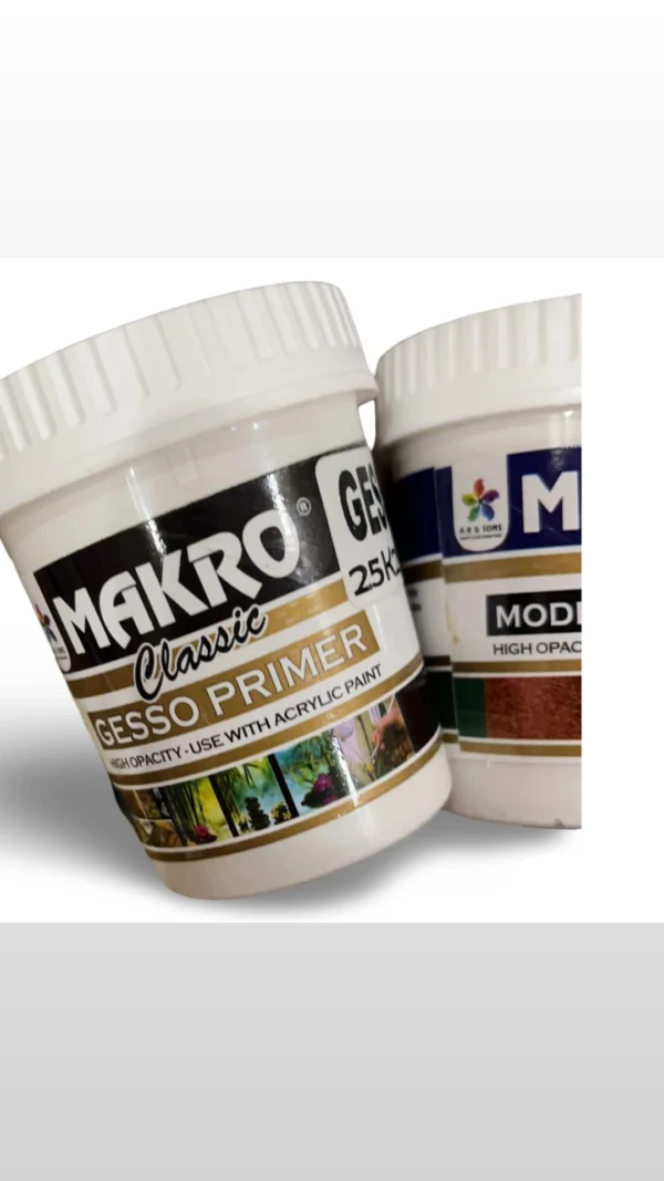 Makro gesso primer 100gsm/400gsm/1000gsm - Image 3