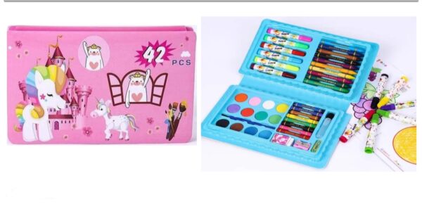 Kids drawings and coloring set 42pcs - Image 4