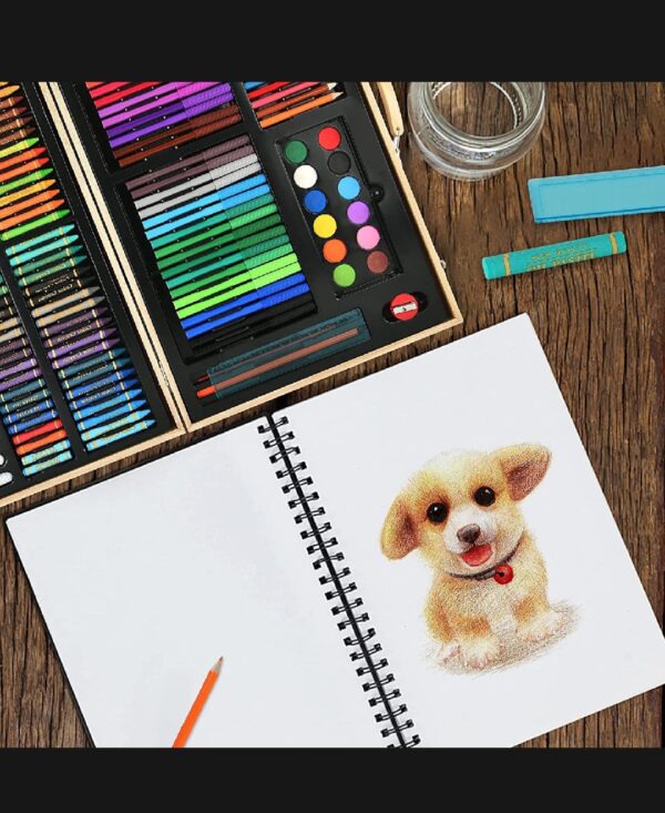 Kids coloring drawing and painting set of 180pcs - Image 7