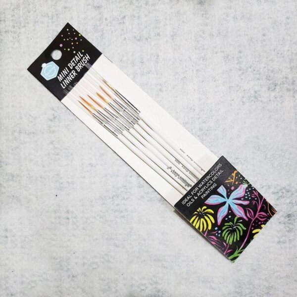 Keepsmiling mini detail liner brush set - Image 2
