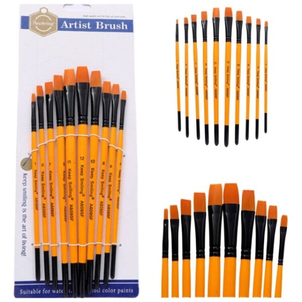 Flat brush set keepsmiling