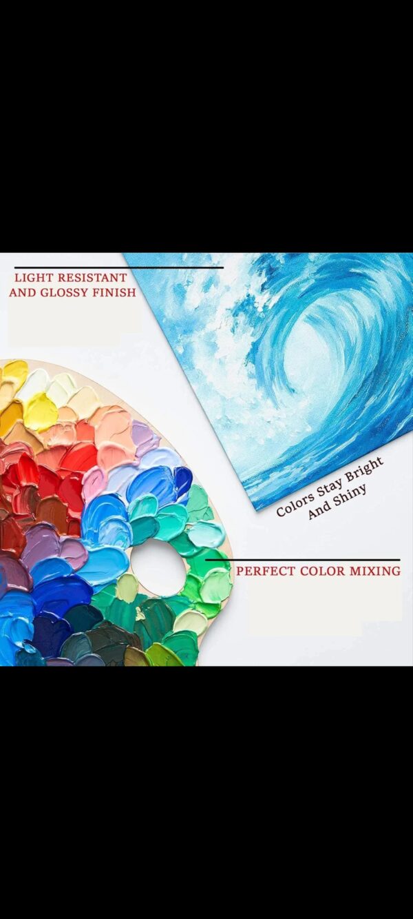 M&G acrylic paint set iof 12/24 & 36 (12ml tubes) - Image 7