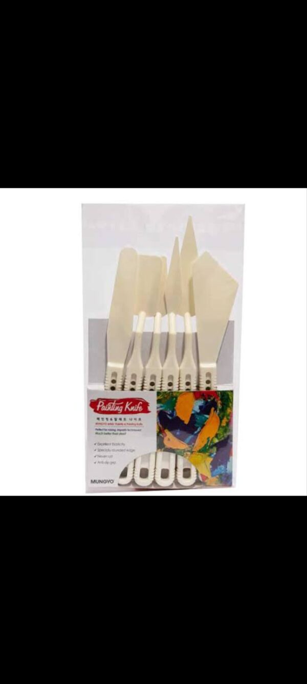 Painting knife set of 6pcs mungyo - Image 3
