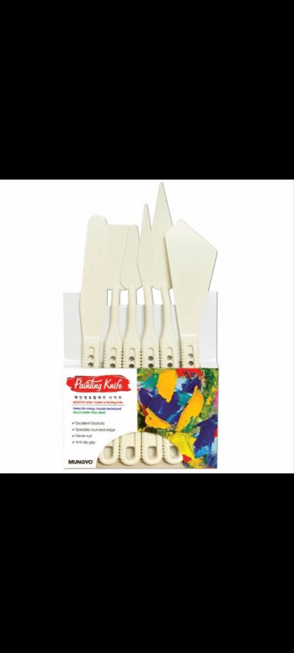 Painting knife set of 6pcs mungyo - Image 2
