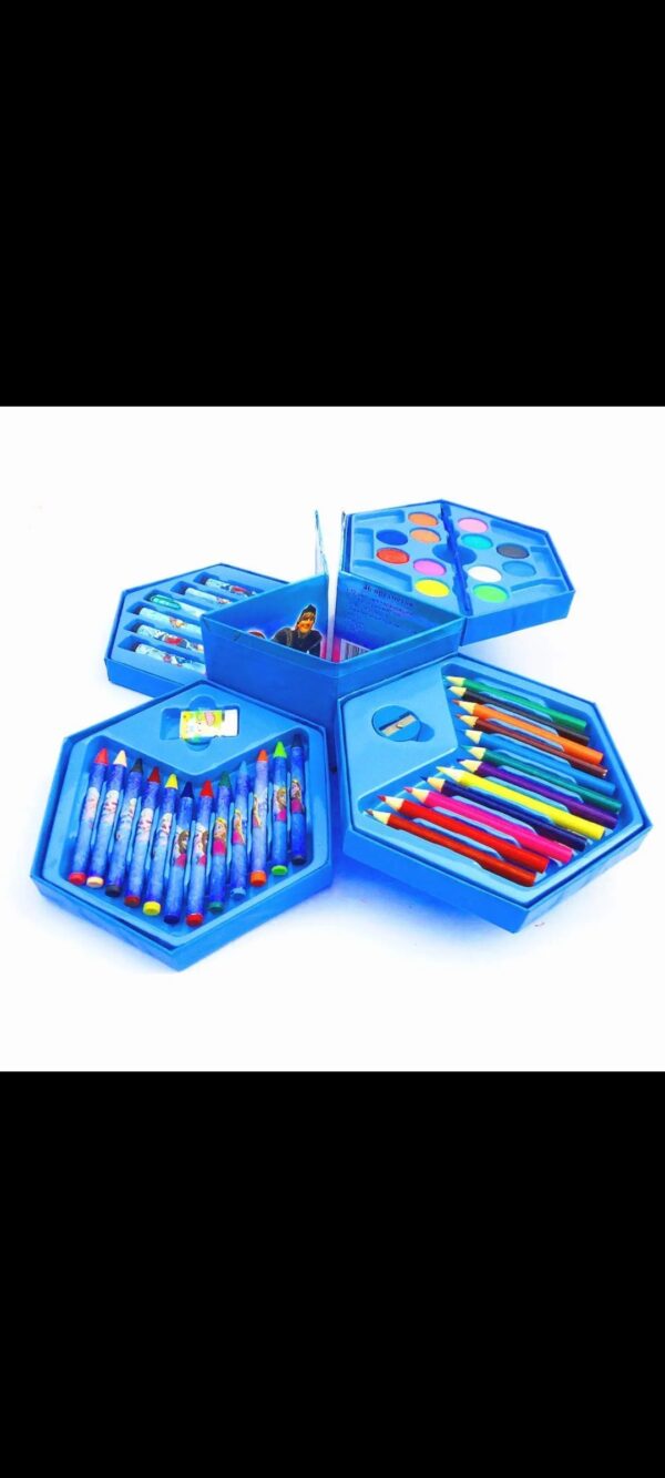 Kids coloring drawing and painting set of 46pcs - Image 2