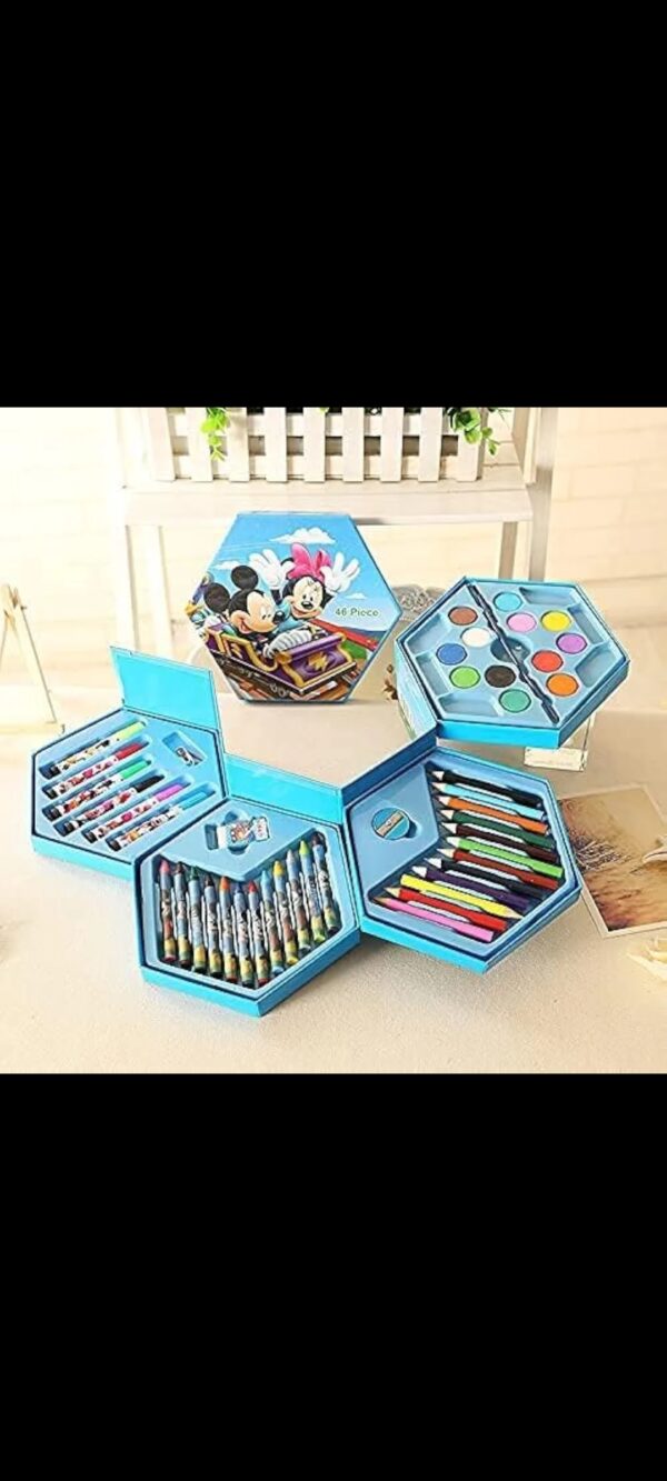 Kids coloring drawing and painting set of 46pcs - Image 5