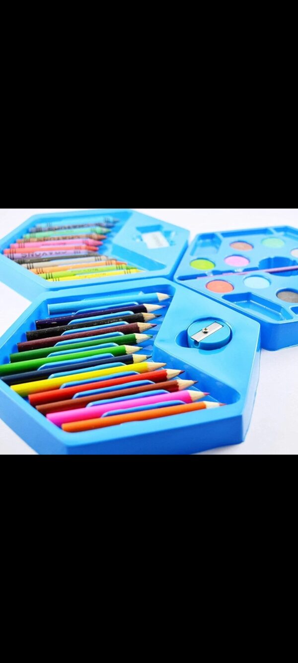 Kids coloring drawing and painting set of 46pcs - Image 3