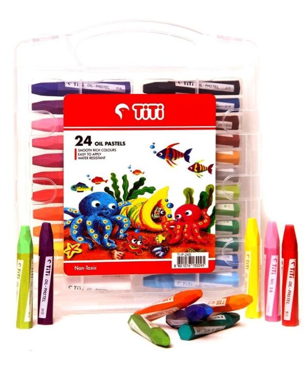 Titi oil pastels