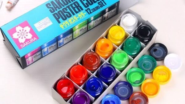 Sakura poster paints set of 6/12 30ml - Image 6