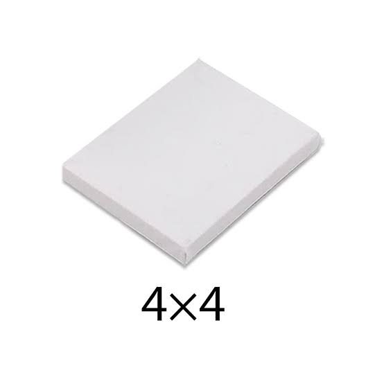 4by4 inch canvas / 4×4 inch canvas (double AA)