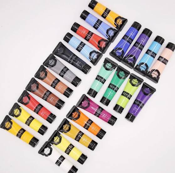 Keep smiling acrylic paint set 6/12/18/24/36