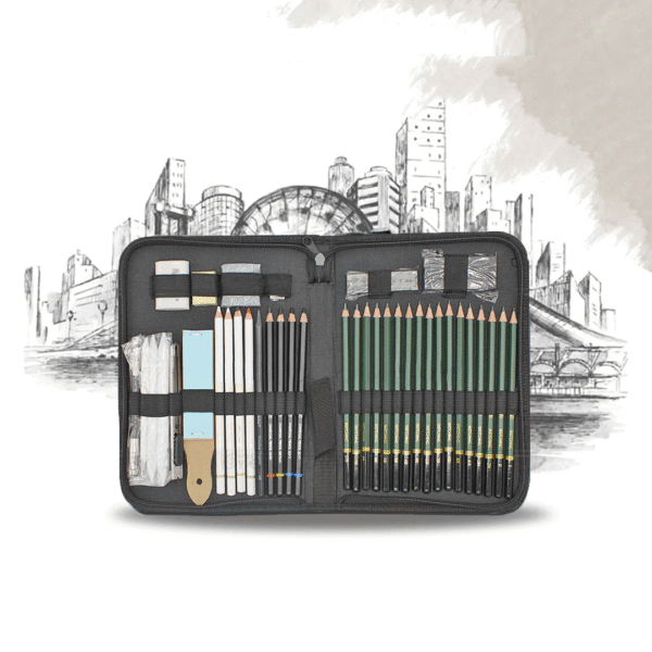 Keep smiling sketch drawing set 42pcs - Image 3