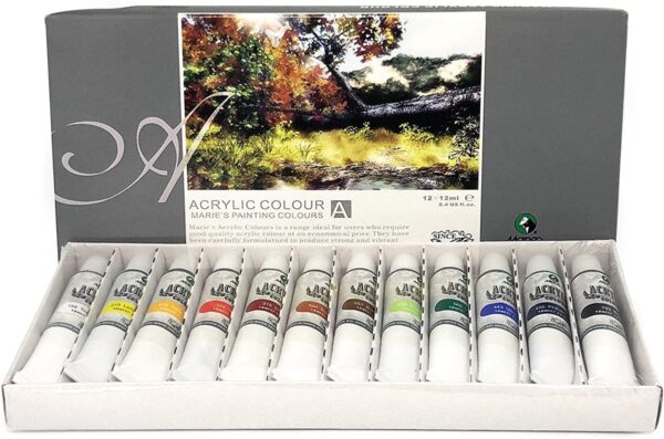 Marie's acrylic paint set 12 | 24 | 36 - Image 2