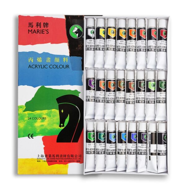 Marie's acrylic paint set 12 | 24 | 36 - Image 4