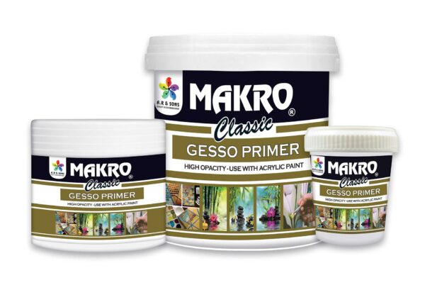 Makro gesso primer 100gsm/400gsm/1000gsm