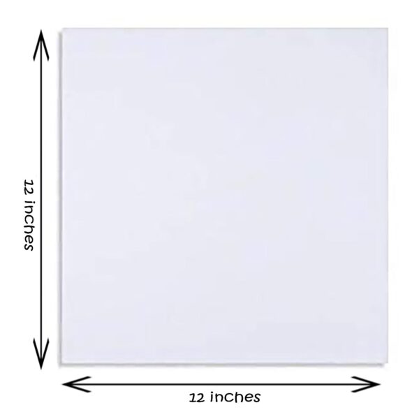 12by12 inches canvas double AA