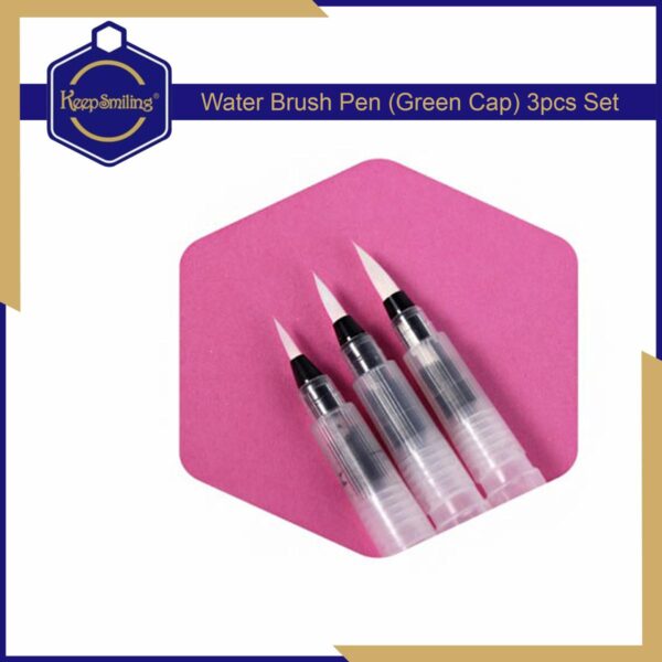 Keep smiling brush pen set 3pcs
