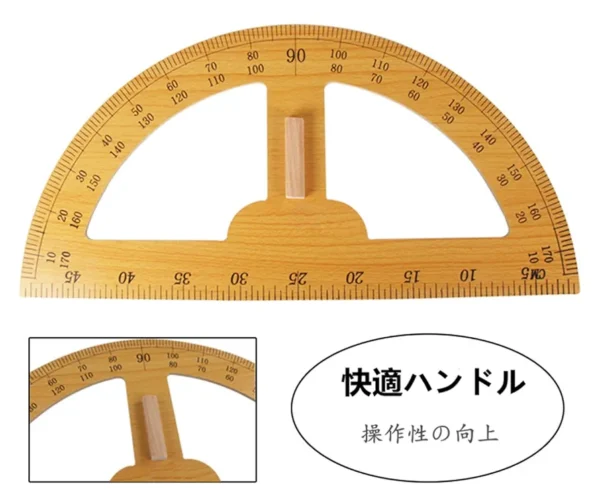 Wooden teacher D compass - Image 4