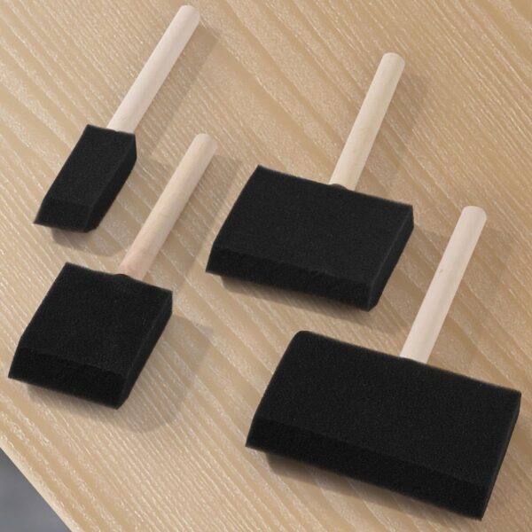 Foam brush set of 4pcs