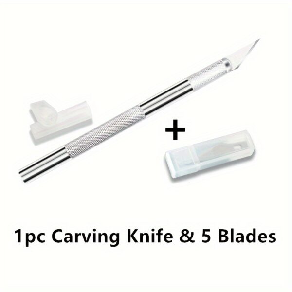 Detail knife with 5 blades keep smiling - Image 2