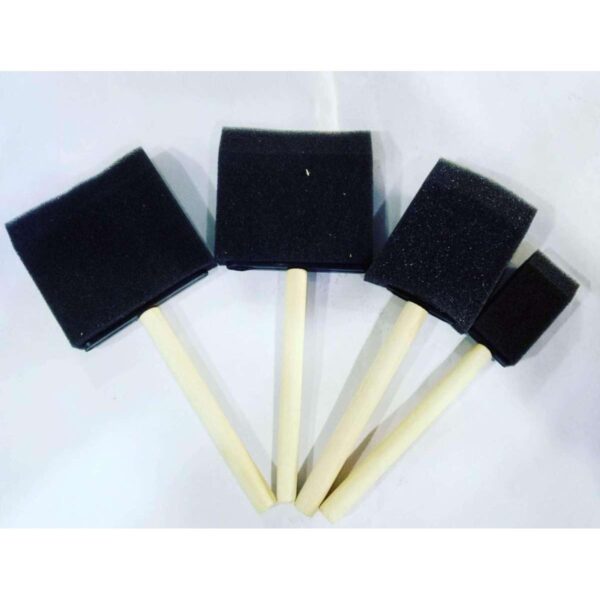 Foam brush set of 4pcs - Image 2