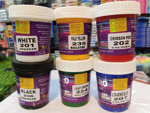 Makro 6 basic colors 100ml - Image 2