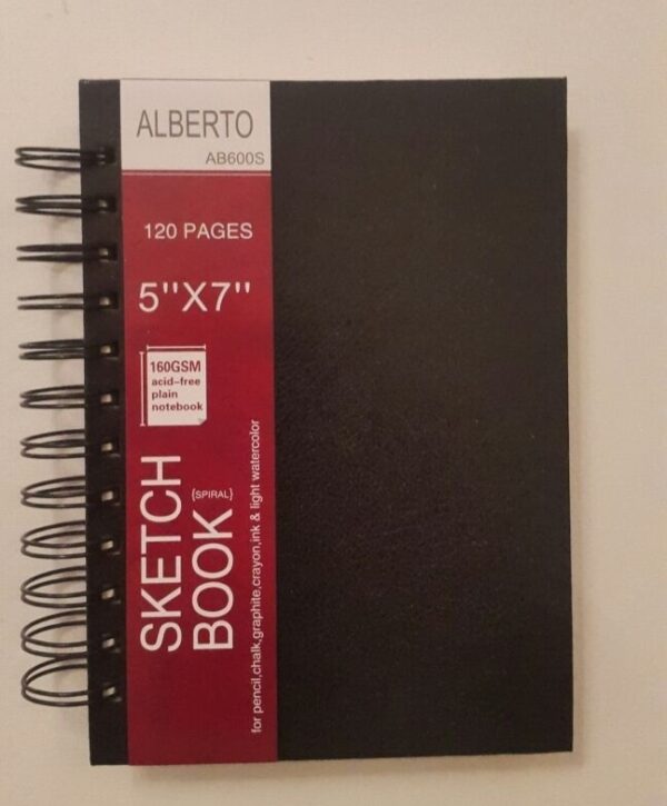 Alberto sketch book A6 binded/spiral