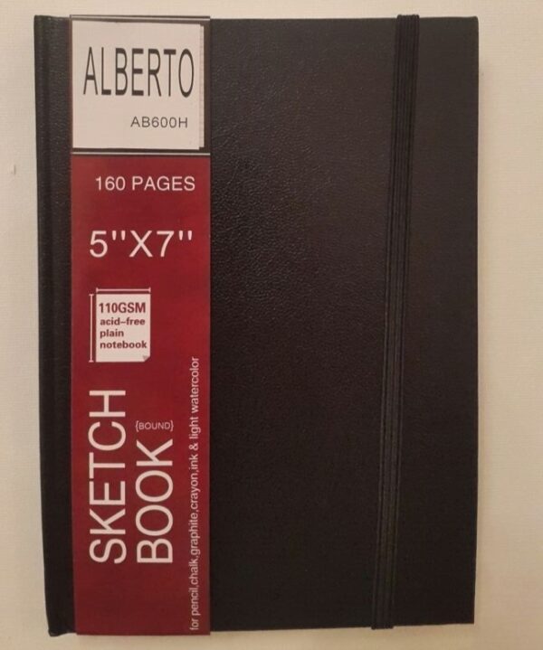 Alberto sketch book A6 binded/spiral - Image 2