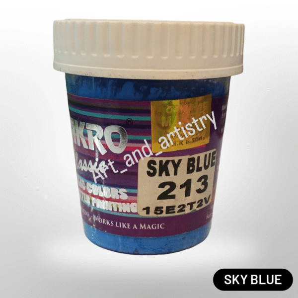 Makro acrylic paints blue shades 100ml - Image 2