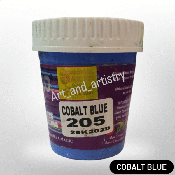 Makro acrylic paints blue shades 100ml - Image 8