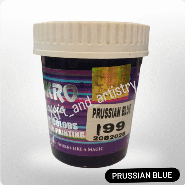 Makro acrylic paints blue shades 100ml - Image 7