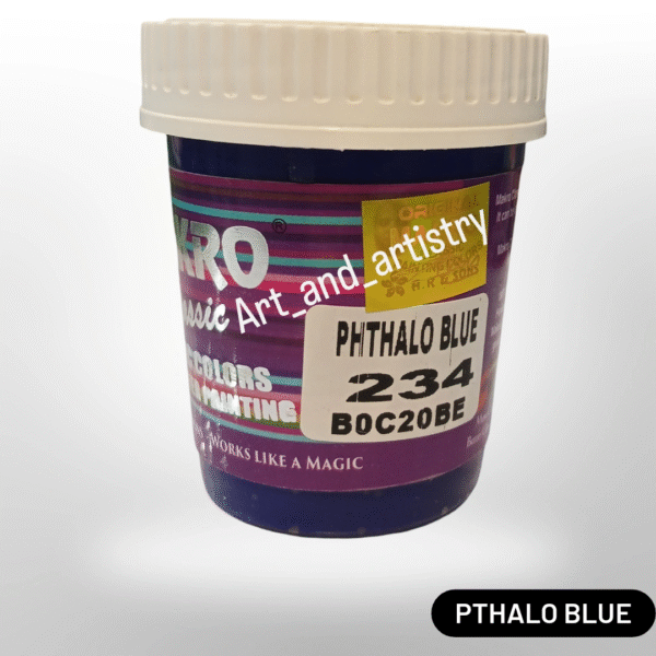 Makro acrylic paints blue shades 100ml - Image 3