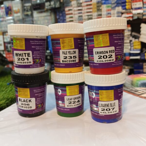Makro 6 basic colors 100ml