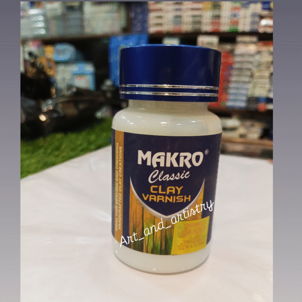 Makro clay varnish 100ml - Image 2