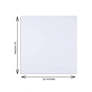 12by12 inches canvas double AA
