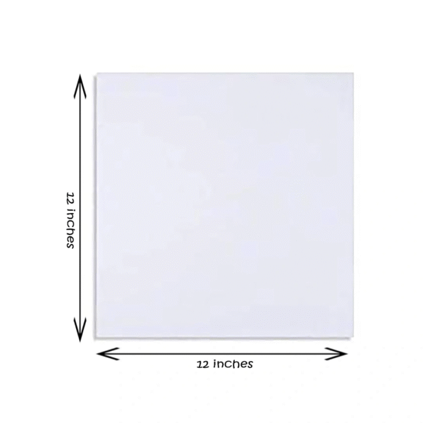 12by12 inches canvas double AA