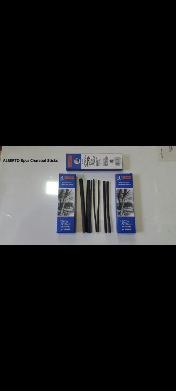 Alberto 8pcs charcoal sticks