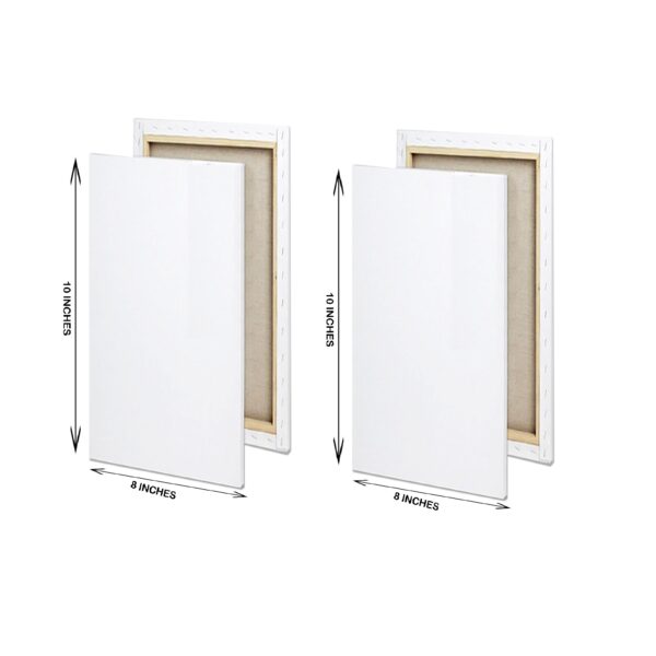 8by10 inch canvas double AA