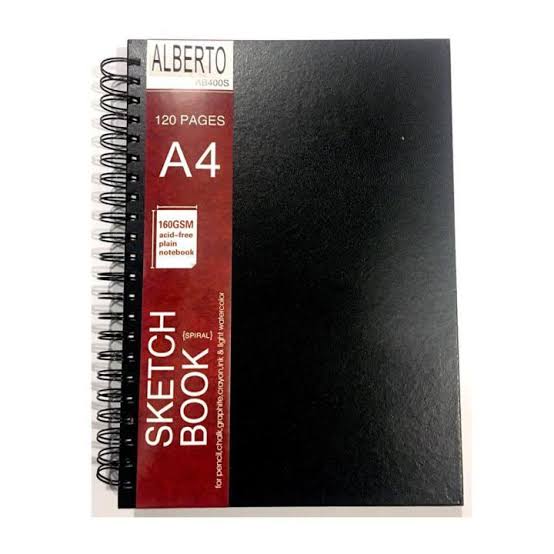 Alberto sketch book A4 spiral /binding