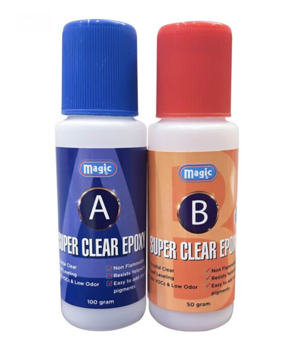 Magic clear epoxy resin 150ml / 750ml / 1.5 kg - Image 2