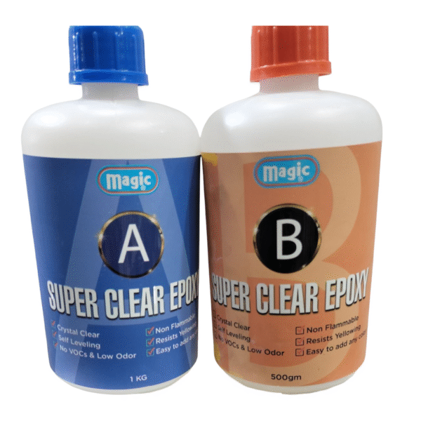 Magic clear epoxy resin 150ml / 750ml / 1.5 kg - Image 6
